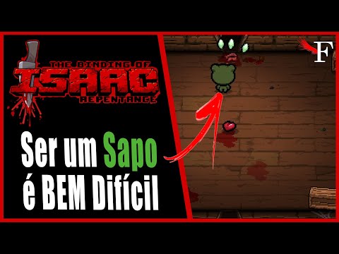 O Personagem SECRETO! O Sapo!(Challenge Frog Mod) - The Binding of Isaac Repentance - #687 PTBR