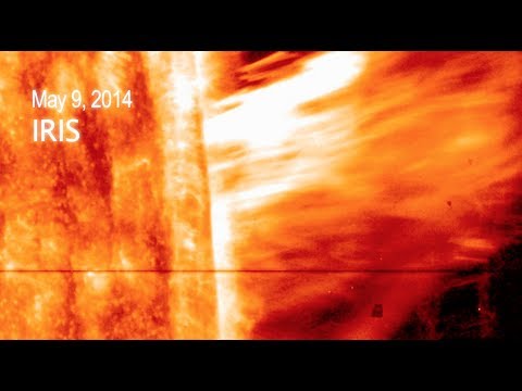 NASA's IRIS Probe Spots Plasma Bombs and Nanoflares on Sun