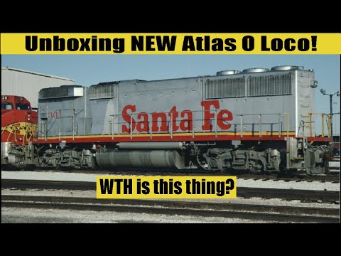 Unboxing another auction locomotive from Atlas Trains  for our O Scale layout