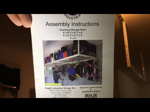 Install and assembly of a garage rack - saferacks...