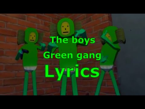 The boys - green gang (lyrics)