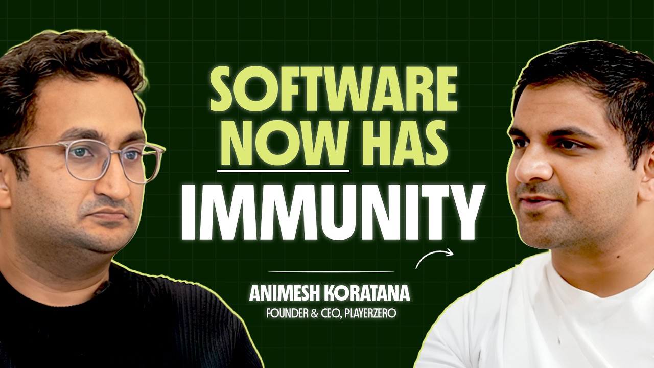 What if AI has Immunity like Humans? Ft. Animesh Koratana, PlayerZero