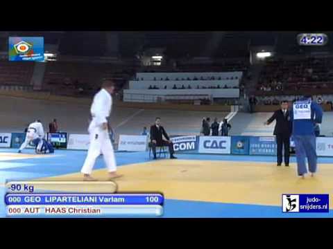 Judo 2010 World Cup Men Vienna: Varlam Liparteliani (GEO) - Christian Haas (AUT) [-90kg]