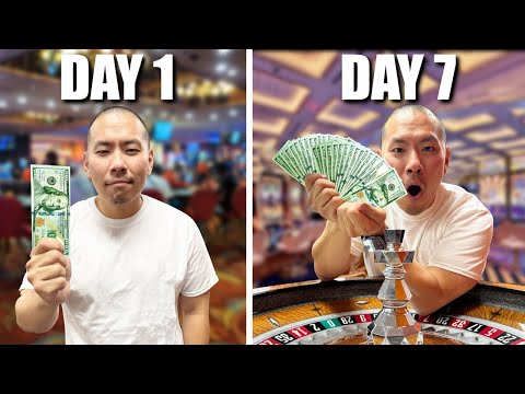 I Become A PRO Roulette Gambler In 7 Days
