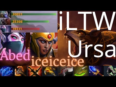 iLTW Ursa vs Abed Templar Assassin, iceiceice LC, Terrorblade - 5 levels - dota2