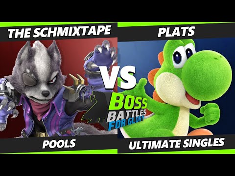 BOSS BATTLES: FG - THE SCHMIXTAPE (Wolf) Vs. Plats (Yoshi) SSBU Ultimate Tournament