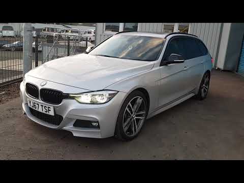 CALDER MOTOR COMPANY - 2018 67 BMW 3 SERIES 3.0 330D M SPORT SHADOW EDITION TOURING 5d 255 BHP
