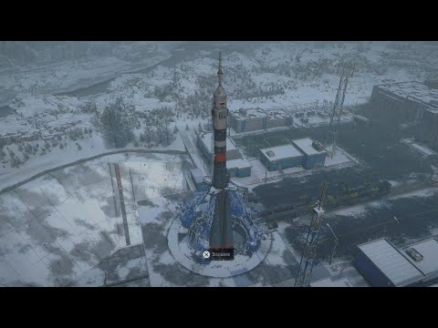 Snowrunner: Season 4 cut scene - loading the rocket