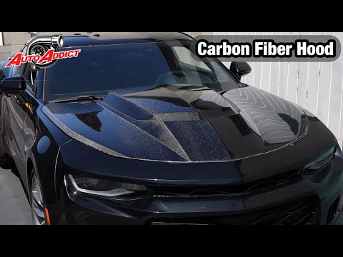 Gen 6 Camaro 16-21 ZL1 Style Carbon Fiber Hood | Heat Shield
