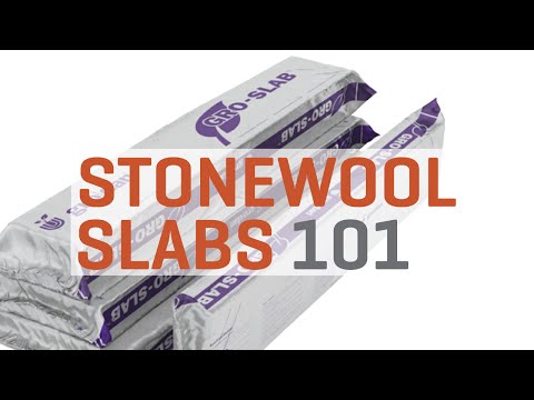 Rockwool slab 101