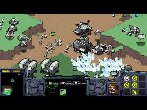 StarCraft: Cartooned - Brood War Terran Campaign - Episode 5 - Mission 6 - Emperor's Flight