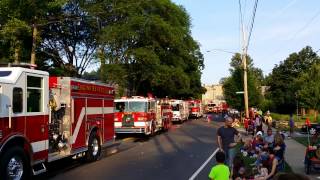 preview picture of video 'Firetruck parade in Poland,  Ohio'