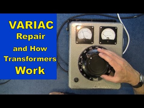 MF#32 Variac Variable Transformer and how Transformers Work