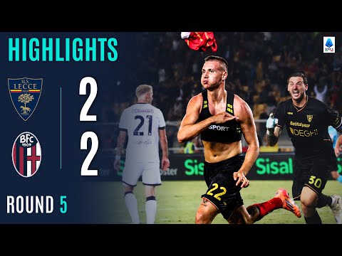 Resumen Lecce vs Bologna Jornada 5