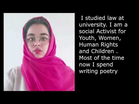 Afghanistan, poem by Yalda Aminy