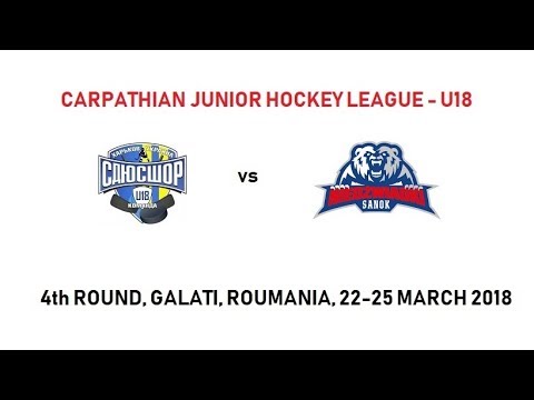 CJHL, 4th round, Galati, Romania, SDYUSSHOR Charkov - STS UKS Niedzwiadki MOSiR Sanok