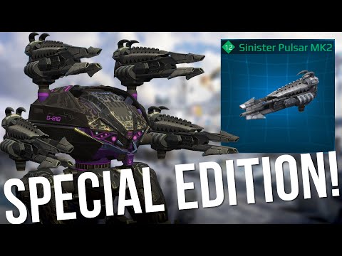 War Robots - Leech With “Special Edition” Sinister Pulsars | MK2 Performance Gameplay