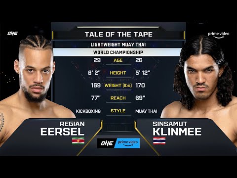 Regian Eersel vs Sinsamut Klinmee full fight