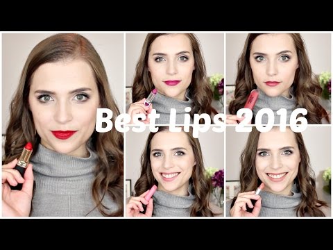 Best Lipsticks of 2016: my top 5 + honorable mentions Video