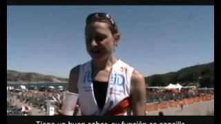 Fluid, el mejor recuperador muscular y la campeona amateur del Triathlon Wildflower 2010