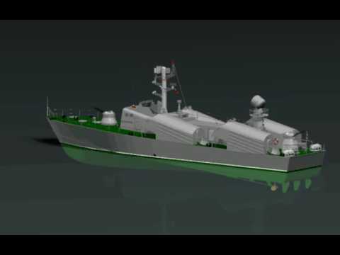 sowjetisches Raketenschnellboot Projekt 205 - OSA 1 Klasse