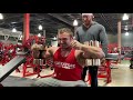 OFF SEASON SHOULDER WORKOUT | Cody Montgomery Trains at Mi40 Gym | RAW & UNCUT
