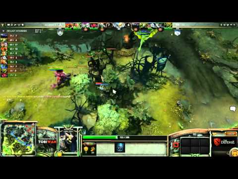 The Alliance vs Evil Geniuses Game 1   The Defense DOTA 2 Playoffs   TobiWan