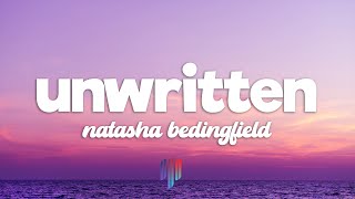 Natasha Bedingfield - Unwritten (Lyrics)