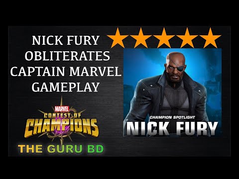 Nick Fury Obliterates Ms Marvel MCOC