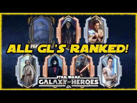 Ranking the Galactic Legends in Star Wars Galaxy of Heroes!!!