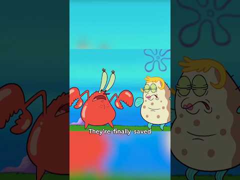 All the sea creatures have been transformed into their original forms by the green moon.#spongebob
