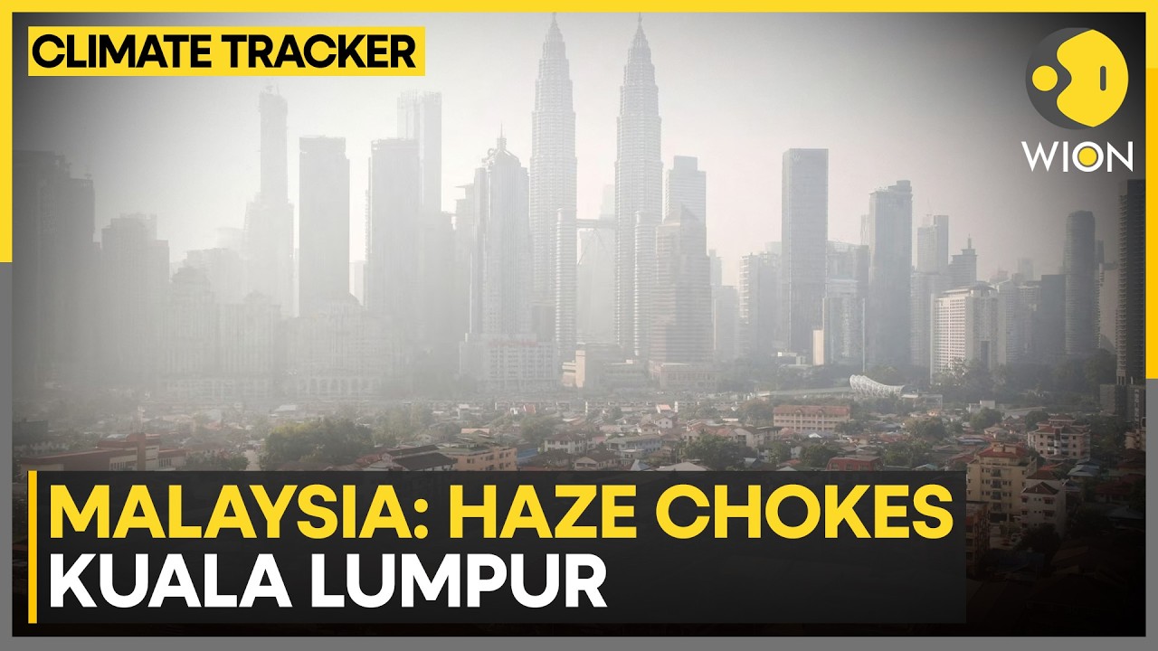 Malaysia: Swiss Air Quality Monitoring Firm Records Kuala Lumpur AQI At 172 | WION News