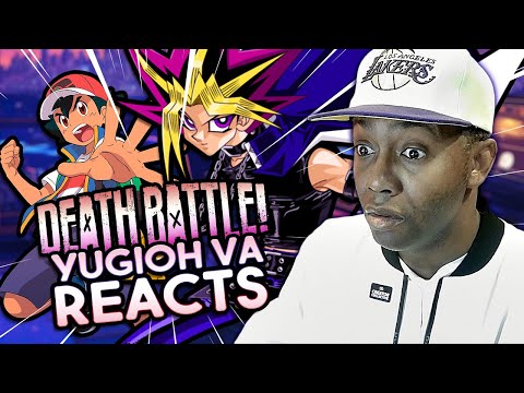 Yu-Gi-Oh! Voice Actor Reacts to ASH VS YUGI DEATH BATTLE!