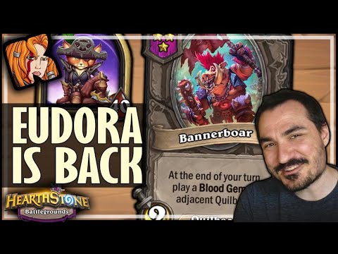 EUDORA IS BACK! - Hearthstone Battlegrounds