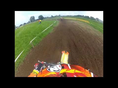 MON MX2 Senioren 1e manche Wanssum  1-6-14 sjors fransen