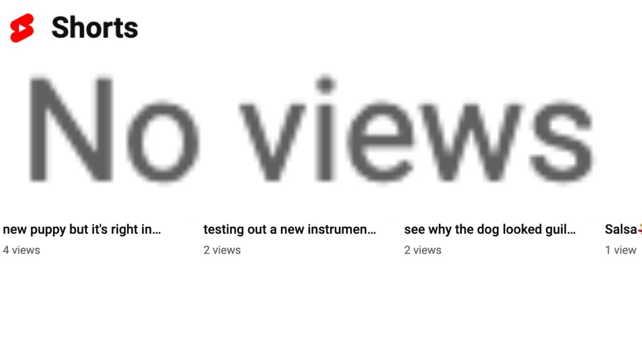 How to Fix YT Shorts Getting Stuck at LOW / 0 Views