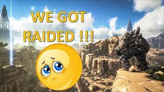 Ark: Scorched Earth - We Got Raided! AGAIN! E1 (Scorched Earth Map Gameplay)