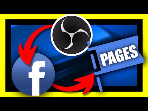 How To Livestream On Facebook Page Using OBS