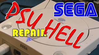 My Sega Dreamcast Weird PSU Issue & GD-ROM