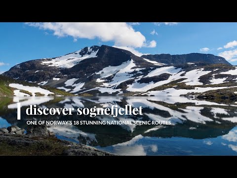 Norwegian Scenic Route Sognefjellet from Gaupne to Lom