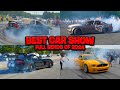 THE ULTIMATE BEST OF CARS LEAVING CAR SHOWS COMPILATION OF 2024 Burnouts Donuts Full Sends