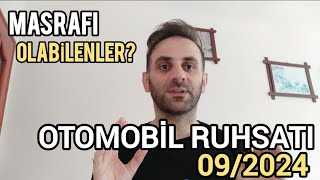 Otomobil Ruhsatına  Dönüşümü Masrafı ve Olabilenler (2025 videosu ekle