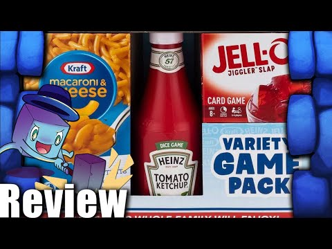 Kraft Heinz Variety Game Pack Review - with Tom Vasel
