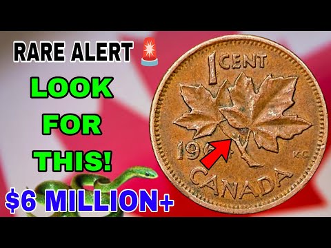 Rare Alert Top8 Canadian Pennies Worth Big Money in 2026 Auctions That Could Make You A Millionaire!