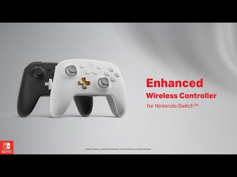 PowerA EnWireless Nintendo Switch / Lite Vezeték Nélküli Fekete kontroller Kép