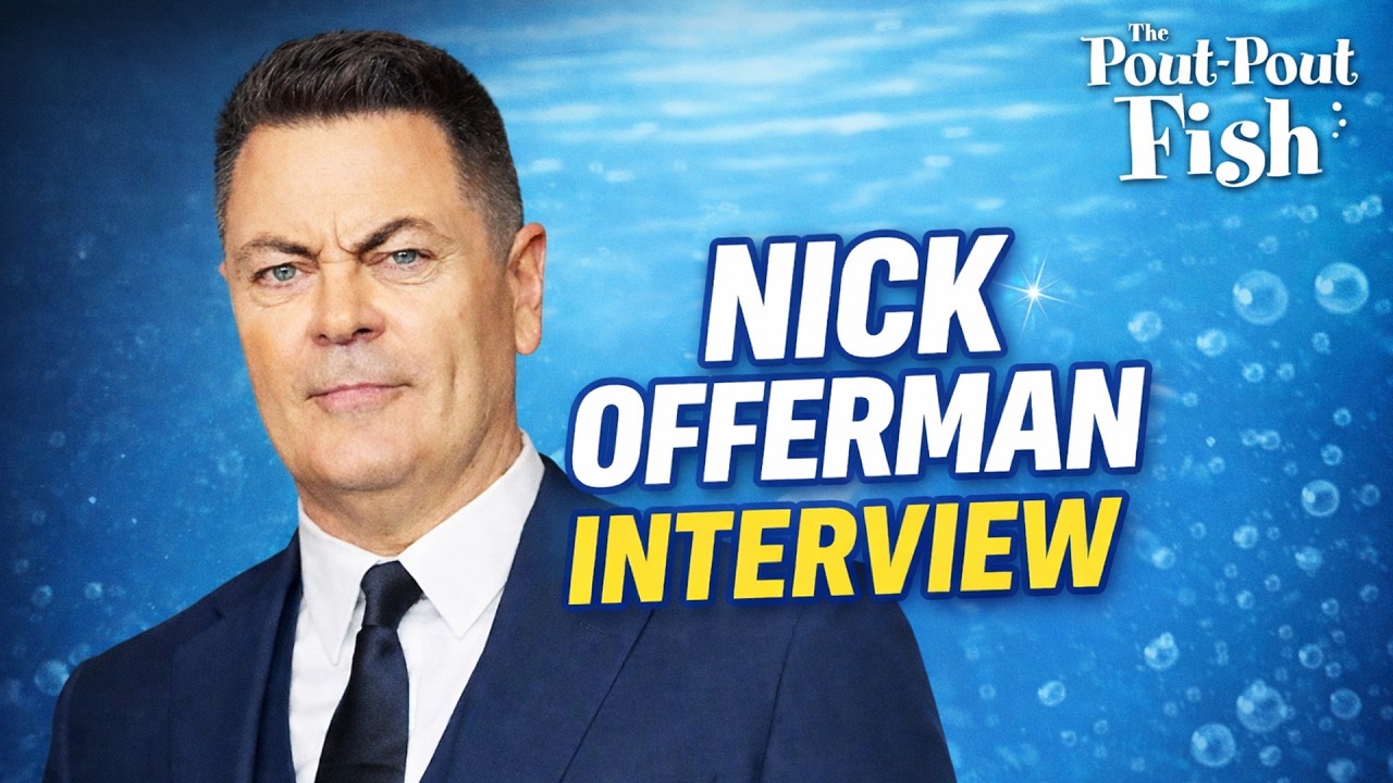 Miniature de la vidéo Nick Offerman on Bringing Mr. Fish to Life du film The Pout-Pout Fish
