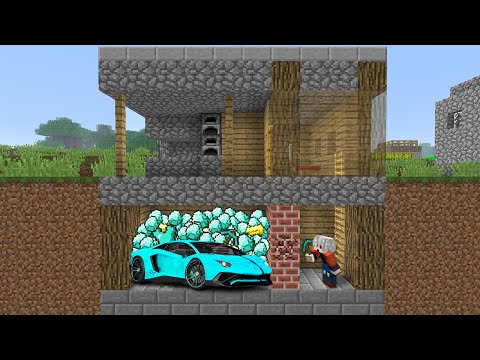 1000$ GİZLİ YERALTI - Minecraft