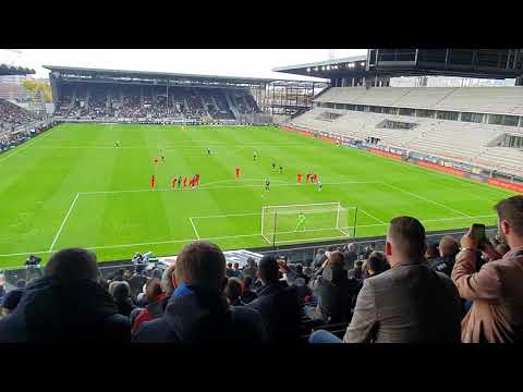 but de Boufal . sco mène 1 à 0