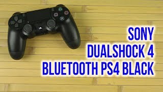 Sony DualShock 4 V2 Jet Black (9870357) - відео 3