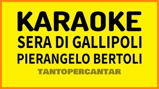 Sera di Gallipoli Bertoli Base Karaoke